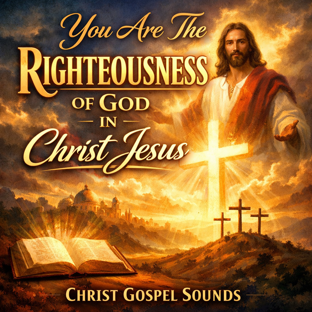 You Are The Righteousness of God In Christ Jesus